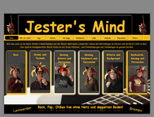 Tablet Screenshot of jesters-mind.net